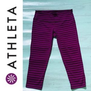 Athleta Capri Low Rise Leggings Size Small